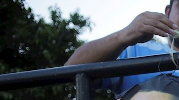 "Tony" Hernández en piñata