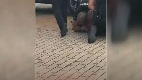Captura del video de una testigo que presenció el incidente.