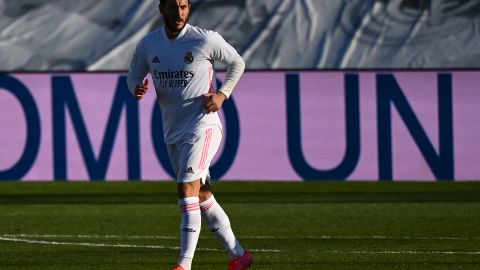 Eden Hazard regresó a las canchas por novena ocasión desde que es merengue.