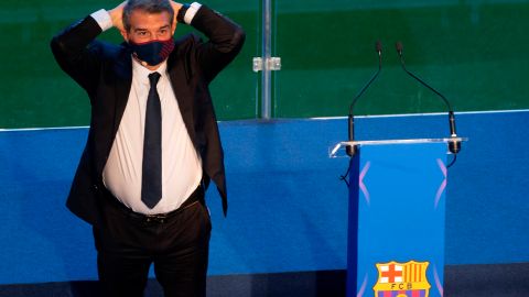 Joan Laporta, presidente del FC Barcelona.
