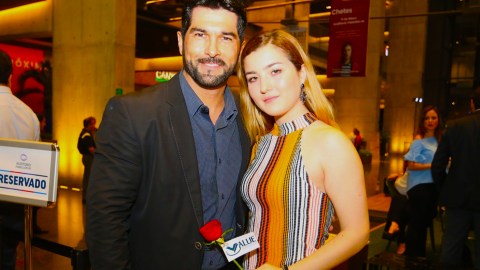 Arturo Carmona y su hija Melenie.