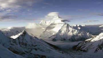 El Nanda Devi, es el segundo pico más alto de India, cerca de China.