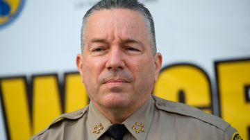 Alex Villanueva, sheriff del condado de Los Ángeles