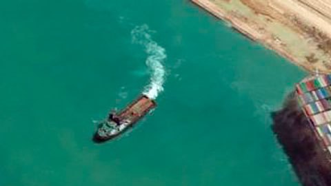 Carguero Canal de Suez