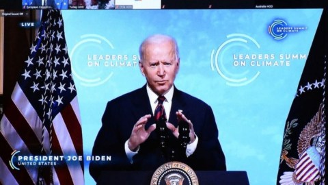 Biden anunció los planes de EE.UU. respecto al cambio climático.