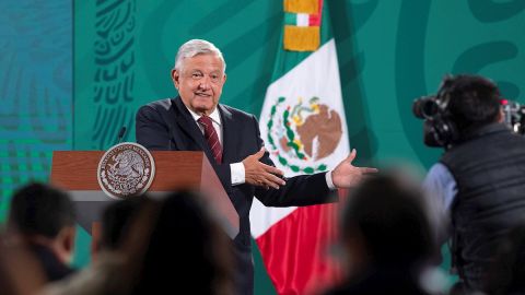 AMLO en conferencia de prensa