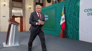 Andrés Manuel López Obrador en Conferencia de prensa