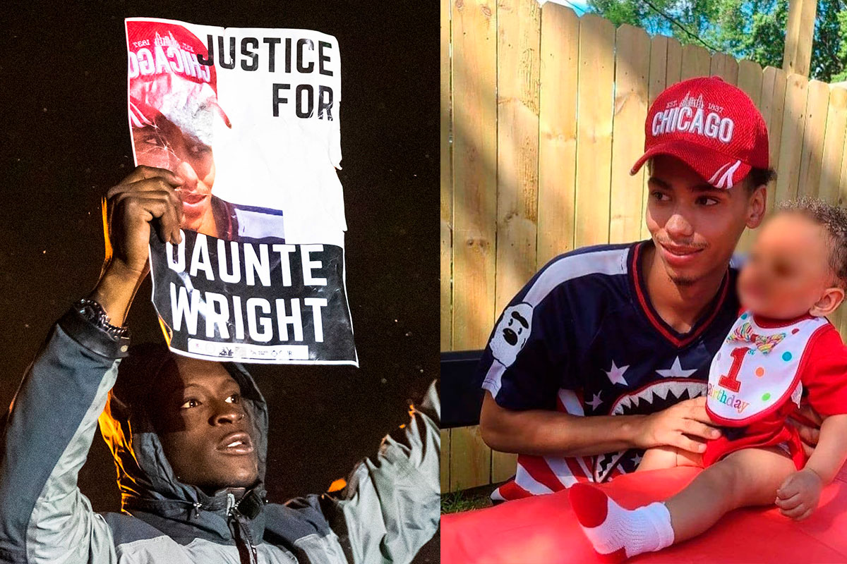 Muerte de Daunte Wright provoca tercer día de protestas en Minneapolis Minnesota.