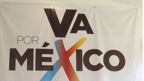 Logo de los partidos de oposición en México.