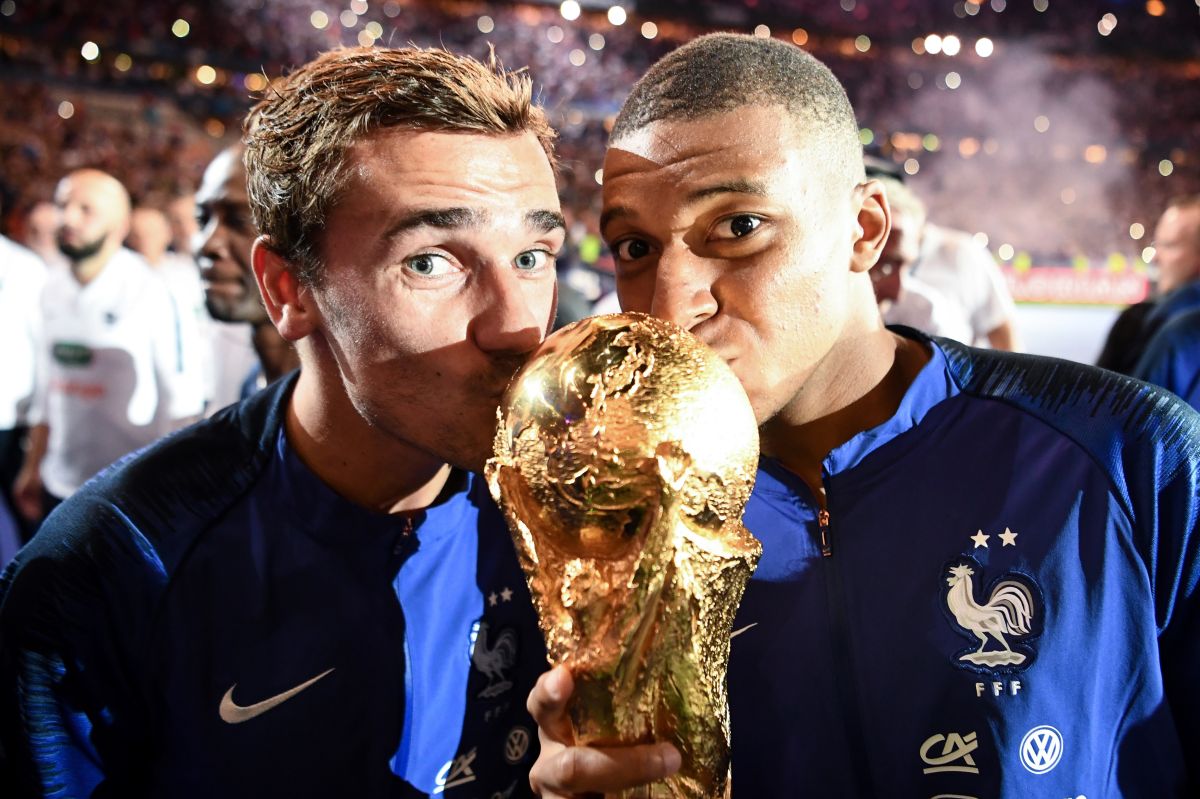 Griezmann y Mbappe