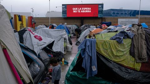 Campamento migrante El Chaparral