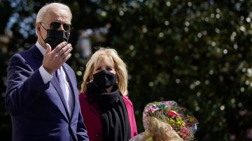 Joe Biden y su esposa