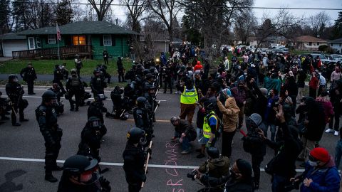 Protestas por muerte de Daunte Wright