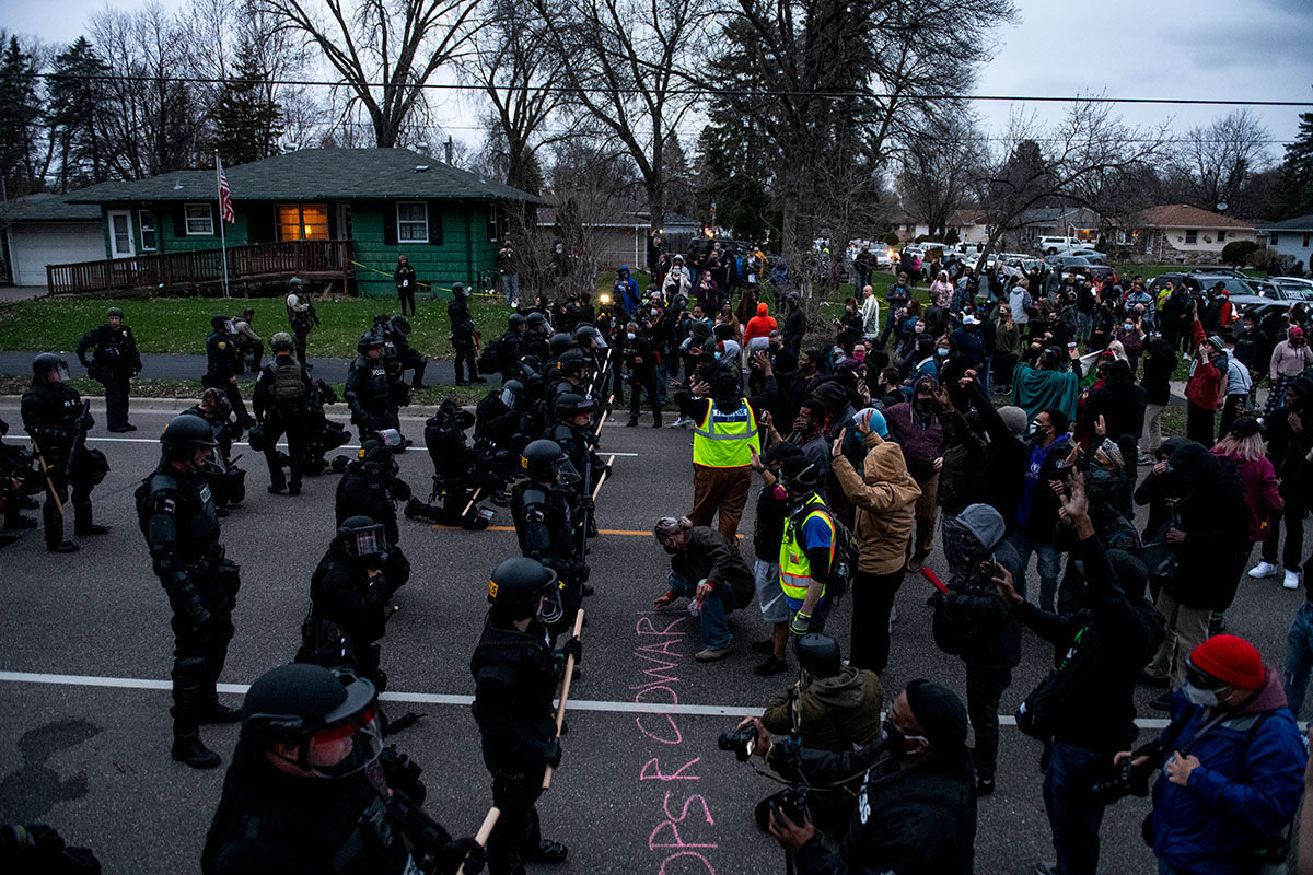 Protestas por muerte de Daunte Wright