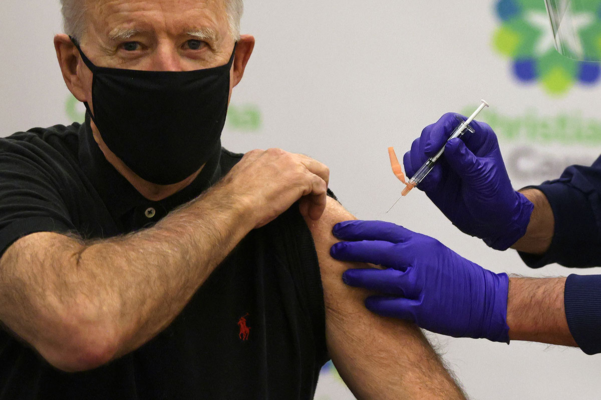 Joe Biden adelantará fecha de vacunación contra COVID-19 para todos los adultos del país para el 19 de abril