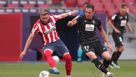 Hector Herrera jugo y el Atleti gano