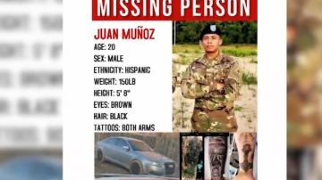 Juan Muñoz, soldado hispano desaparecido