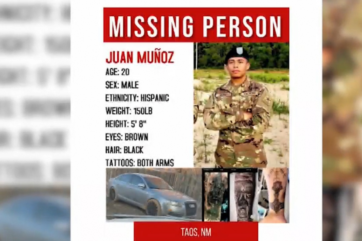 Juan Muñoz, soldado de origen hispano del Ejército estadounidense.
