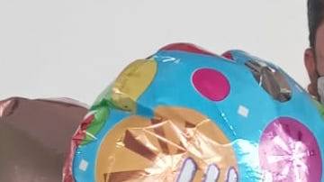 Manolo Lara da la bienvenida a su esposa Ana Celina Rodríguez Herrera y a su hija Ashly Yuleisy. (Cortesía Manolo Lara)