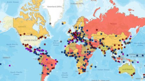 El Departamento de Estado actualizará su mapa de restricciones de viajes.