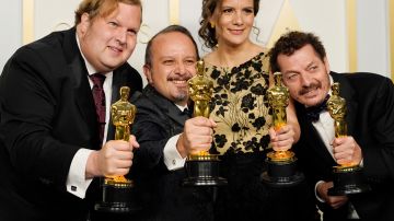 Phillip Bladh, Carlos Cortes, Michellee Couttolenc and Jaime Baksht, ganan en la categoría a Mejor Sonido por la película "Sound of Metal". Entre los ganadores se encuentran tres mexicanos.