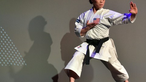Atleta olímpica Sakura Kokumai