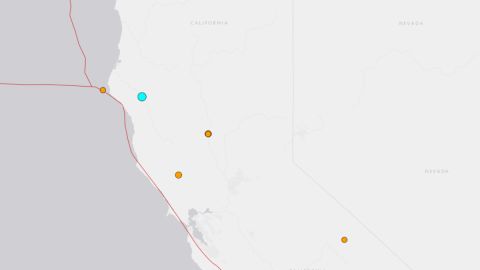 Mapa sobre el punto donde ocurrió temblor de magnitud 4.0