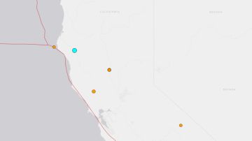 Mapa sobre el punto donde ocurrió temblor de magnitud 4.0