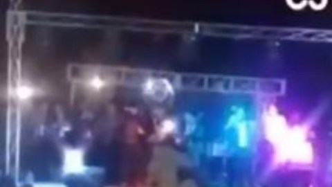 VIDEO: Narcos del CJNG disparan en plena fiesta mientras escuchan música de banda