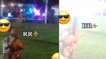 VIDEO: Narcos del CJNG disparan en plena fiesta mientras escuchan música de banda