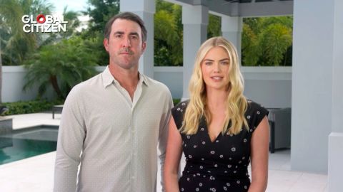 Justin Verlander y Kate Upton.