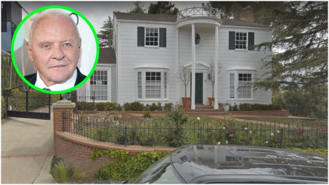 Anthony Hopkins ha estado muy movido en el área de Pacific Palisades.