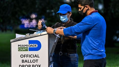 Cada vez más gente está votando por correo.
