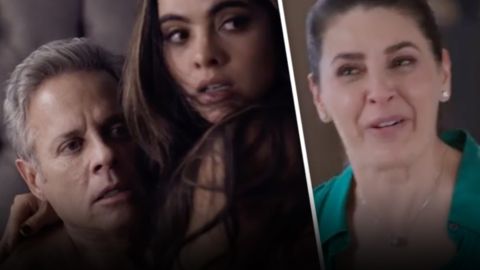 Alexis Ayala, Scarlet Gruber y Mayrín Villanueva en el primer promo de 'Si Nos Dejan' por Univision