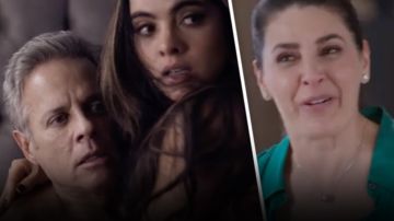 Alexis Ayala, Scarlet Gruber y Mayrín Villanueva en el primer promo de 'Si Nos Dejan' por Univision