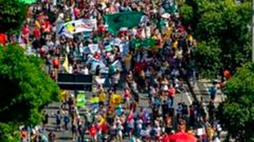 Protestas en Brasil