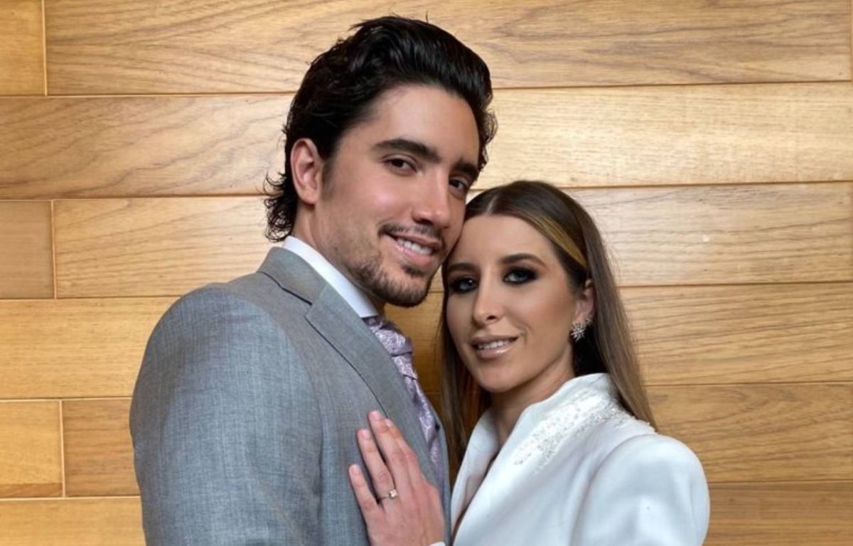 Alex Fernández and his wife, Alexia, brag about their baby’s ultrasound: “Half you and half me”