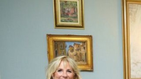 Los Biden visitaron a los Carter en su casa en Georgia.