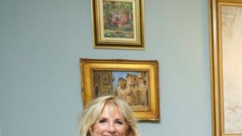 Los Biden visitaron a los Carter en su casa en Georgia.