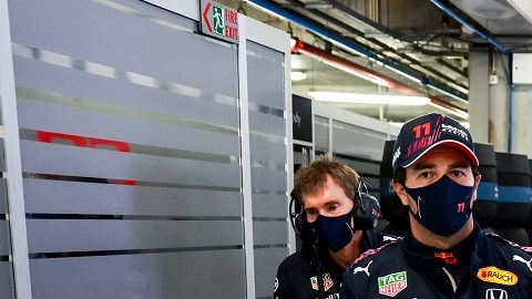 El tapatío voló en la qualy de Portimao.