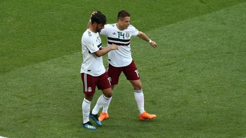 Chicharito y Vela estuvieron juntos en el Mundial de Rusia 2018.