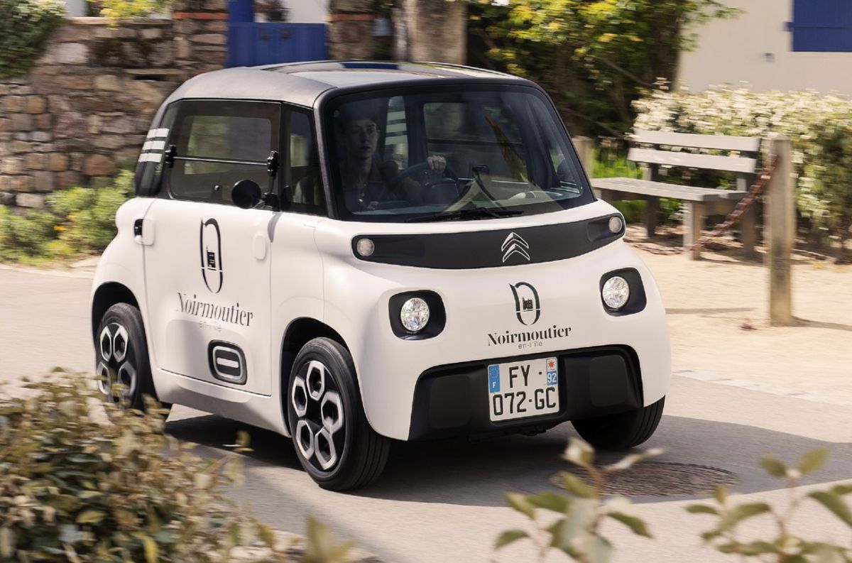 My Ami Cargo: un pequeño eléctrico francés se pone a trabajar