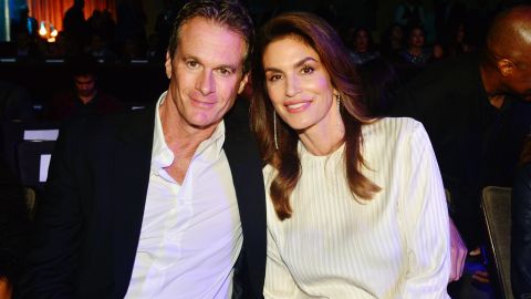 Rande Gerber y Cindy Crawford