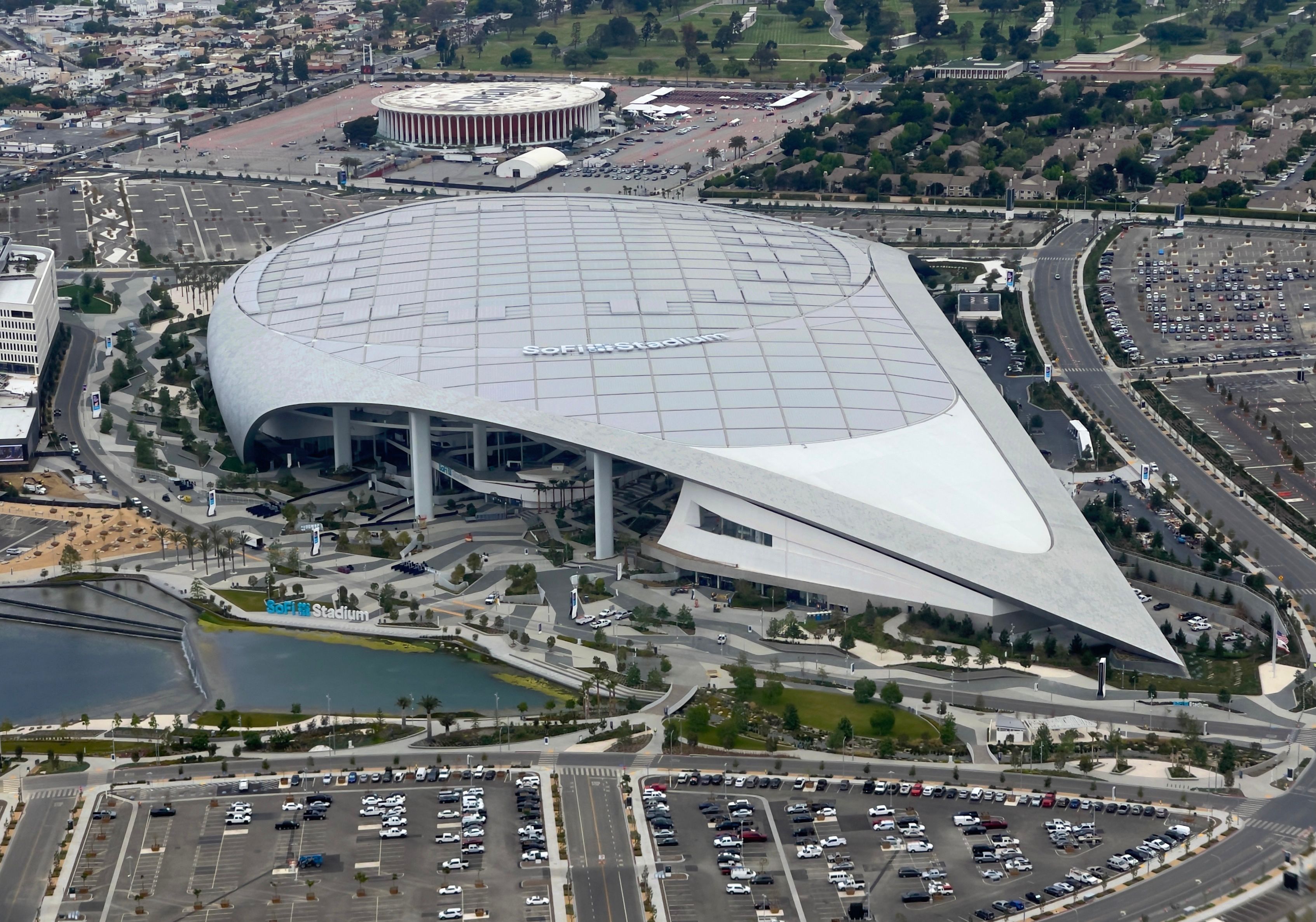 Arena mais cara do mundo, estádio SoFi de Los Angeles vai receber final da  Copa Ouro da Concacaf - Folha PE