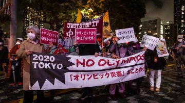 Protestas Tokio