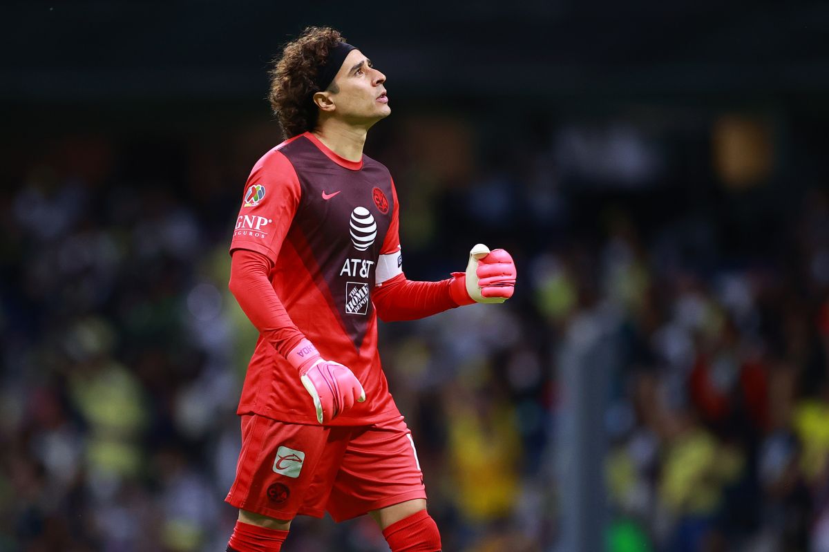 Guillermo Ochoa celebrated the triumph of America and took the opportunity to send a message to the fans
