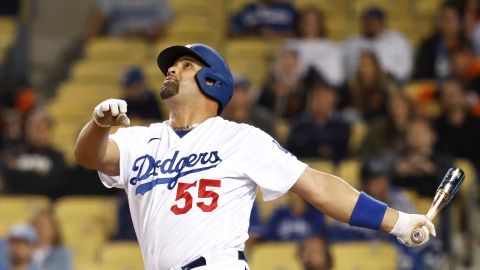 El batazo de Albert Pujols iba a dejar tendidos a los Giants en el noveno inning.