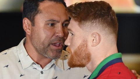 De la Hoya y Canelo