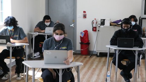 “¡Échenle ganas!” fue el lema predominante entre quienes se comprometieron con la instrucción de alta calidad.