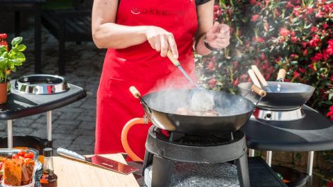 Cocina al aire libre-parrilla